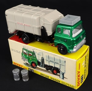 Dinky toys 978 refuse wagon dd929 front