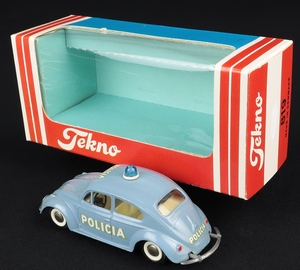 Tekno models 819 vw policia dd931 back