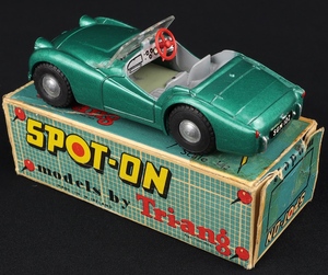 Spot on models 108 triumph tr3 dd937 back