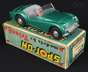 Spot on models 108 triumph tr3 dd937 front