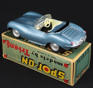 Spot on models 107 jaguar xk ss dd943 back