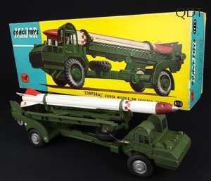 Corgi toys 1113 corporal guided missile erector vehicle dd946 front