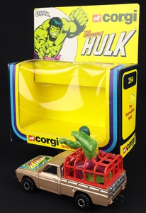 Corgi toys 264 incredible hulk dd950 back