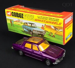 Corgi toys 281 rover 2000 tc dd961 front