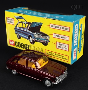 Corgi toys 260 renault 16 dd962 front