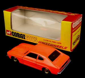 Corgi toys 311 3 litre ford capri dd963 back