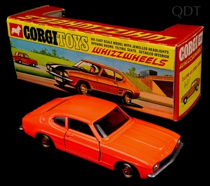 Corgi toys 311 3 litre ford capri dd963 front