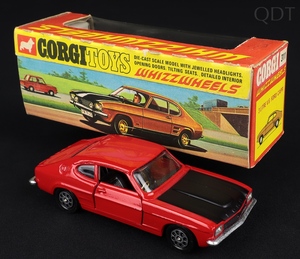 Corgi toys 311 3 litre v6 ford capri dd965 front