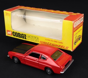 Corgi toys a 311 3 litre v6 ford capri dd965 back