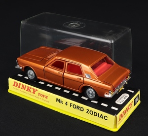 Dinky toys 164 ford zodiac mk 4 dd967 back