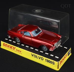 Dinky toys 116 volvo 1800s dd968 front