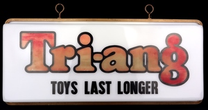 Tri ang toys last longer hanging sign dd971 front