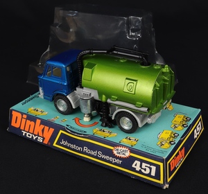 Dinky toys 451 johnston road sweeper dd982 back