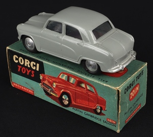 Corgi toys 201m austin cambridge saloon ee14 back