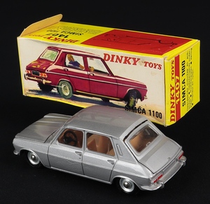 French dinky 1407 simca 1100 ee240 back