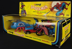 Corgi gift set 23 spiderman ee35 box