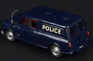 Corgi toys 448 police mini van dog ee59 back