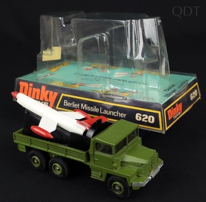 Dinky toys 620 berliet missile launcher ee61 front