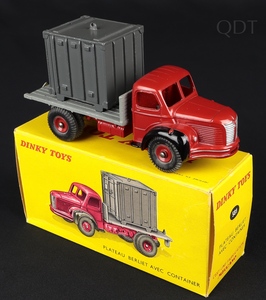 French dinky toys 581 berliet container truck ee71 front