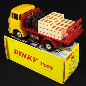 French dinky toys 588 berliet beer lorry ee79 back