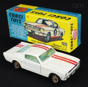 Corgi toys 325 ford mustang competition fastback ee88 front