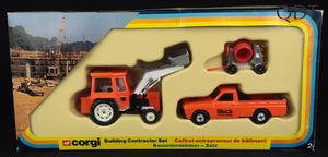 Corgi toys gift set 2 building contractor set ee89 front