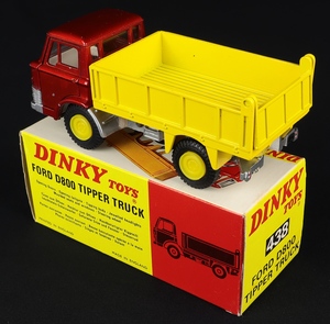 Dinky toys 438 ford tipper truck ee103 back