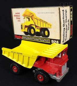 Dinky toys 924 aveling barford centaur dump truck ee104 front