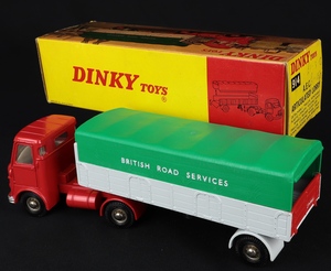 Dinky toys 914 aec articulated lorry ee106 back