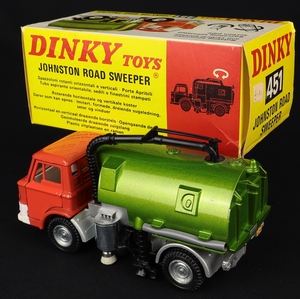 Dinky toys 451 johnstone road sweeper ee107 back