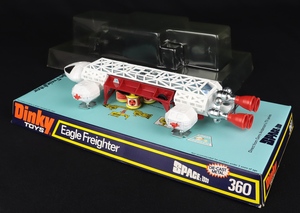 Dinky toys 360 eagle freighter ee118 back