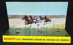 French dinky toys 571 saviem transporter sulky ee121 card
