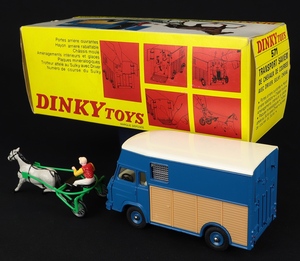 French dinky toys 571 saviem transporter sulky ee121 back