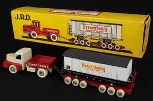 Jrd models 123 unic truck trailer kronenbourg ee138 back