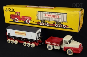 Jrd models 123 unic truck trailer kronenbourg ee138 front