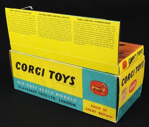 Corgi gift set 440 ford consul cortina super estate car ee153 box