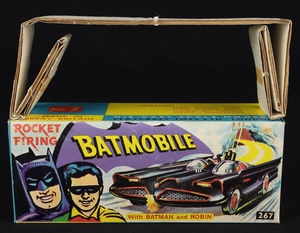 Corgi toys 267 batmobile ee157 box face