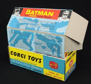 Corgi toys 267 batmobile ee157 box