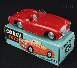 Corgi toys 300 austin healey sports ee165 front