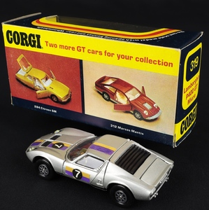 Corgi toys 319 lamborghini p400 miura ee167 back