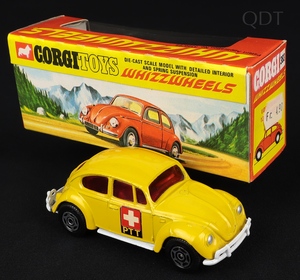 Corgi toys 383 vw 1200 beetle ptt ee181 front