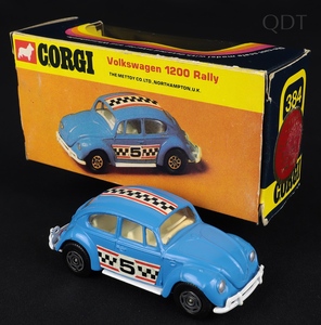 Corgi toys 384 volkswagen 1200 rally ee182 front