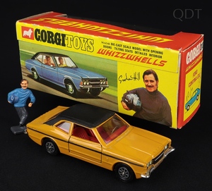 Corgi toys 313 ford cortina maize yellow graham hill ee186 front