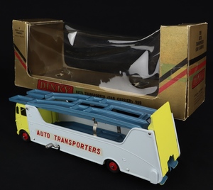 Dinky toys 989 auto transporters car  carrier ee198 back