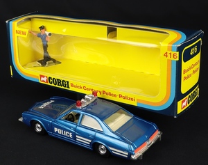 Corgi toys 416 buick century police ee215 back