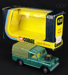 Corgi toys 438 landrover ee216 front