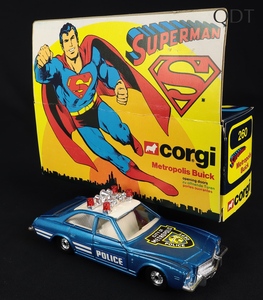 Corgi toys 260 superman buick police car ee224 front