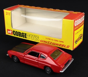 Corgi toys 311 ford capri ee244 back