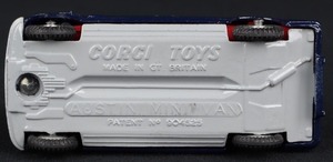 Corgi toys 448 bmc mini police van tracker dog ee266 base