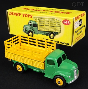 Dinky toys 343 farm produce wagon ee282 front